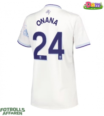 Aston Villa Amadou Onana #24 Tredje Tröja Kvinnor 2025-26 Kortärmad